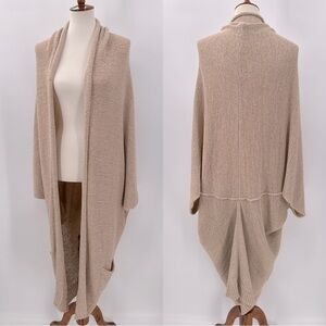 Calypso St Barth Long Oversized Loose Knit Cardigan Size 1